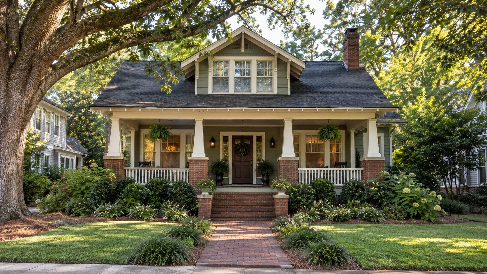 Exterior of old Georgia home